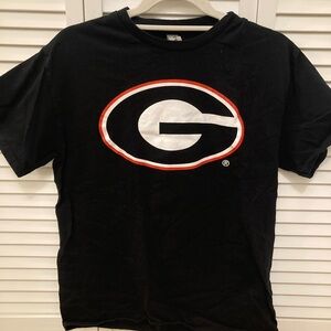 Black T-Shirt with Georgia Logo